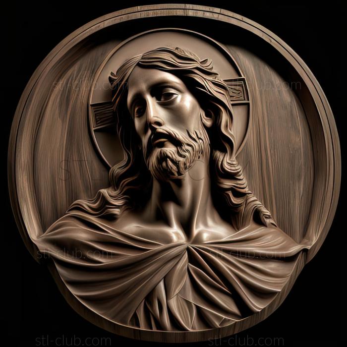 3D model st jesus (STL)